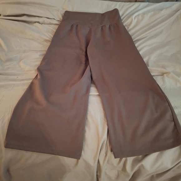 High-Waisted Tan Women's Pants - Picture 6 of 8
